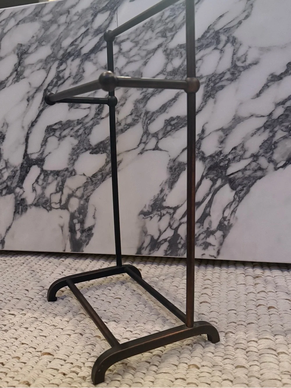 ✨ Yamazaki Home Tower Minimalist Bath Towel Hanger Rack ✨